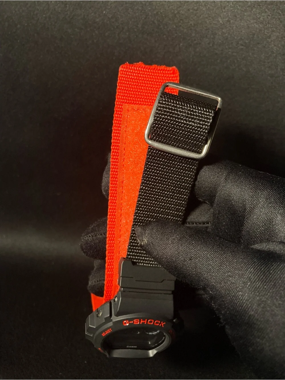Custom Red and Black G Shock Dw6900 Model